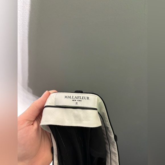 MM.Lafleur Striped Wide Leg Trousers Womens Size 10 - Picture 2 of 4